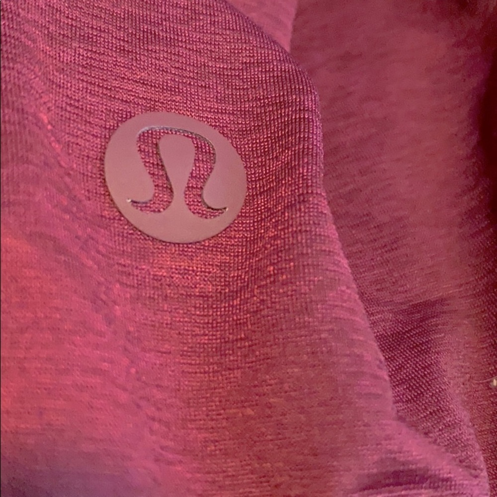 Purple Lululemon lightweight tank top